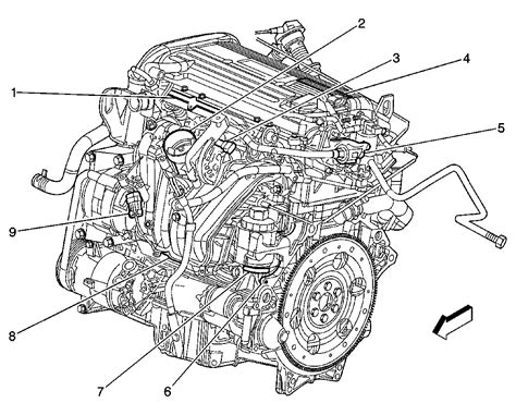 engine diagram for 2004 saturn vue 3 5 